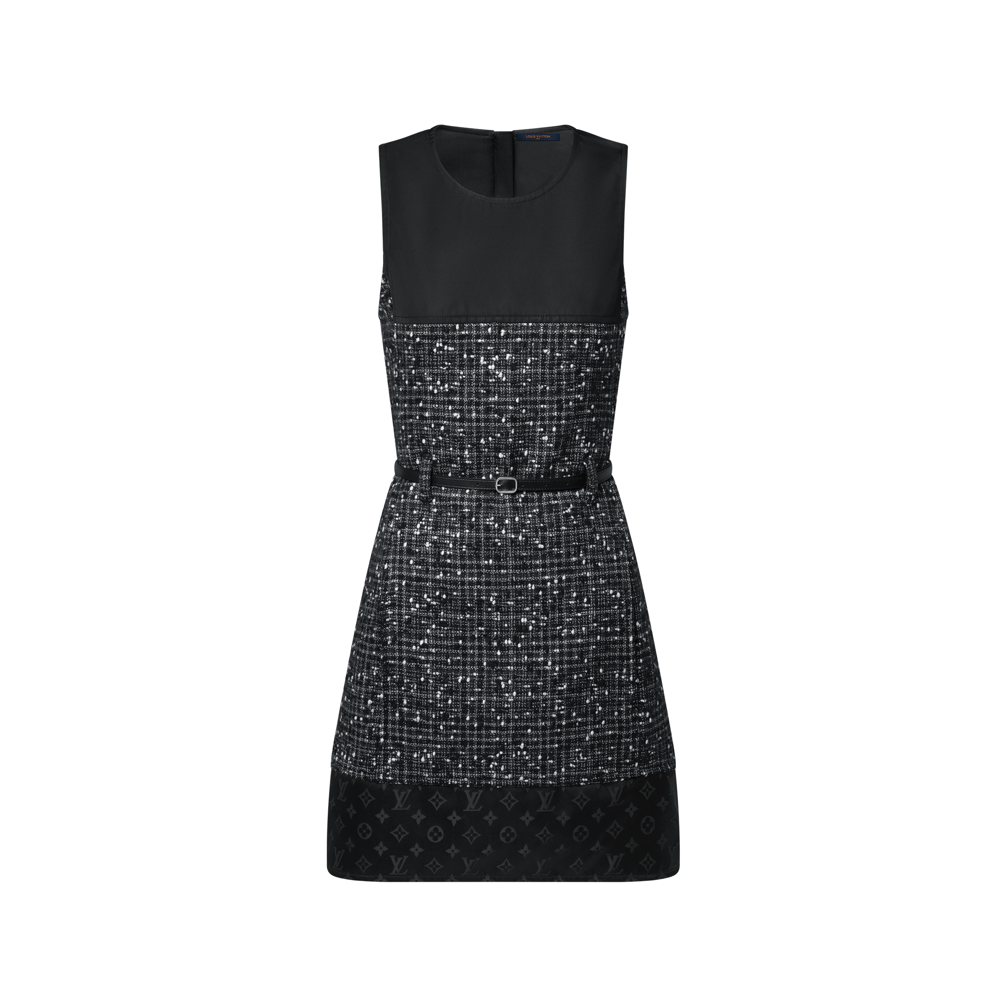 LOUIS VUITTON ヴィトン ジッパーネックラインドレス 34 LVロゴ ウィメンズ ドレス カタログ｜ルイ・ヴィトン 公式サイト